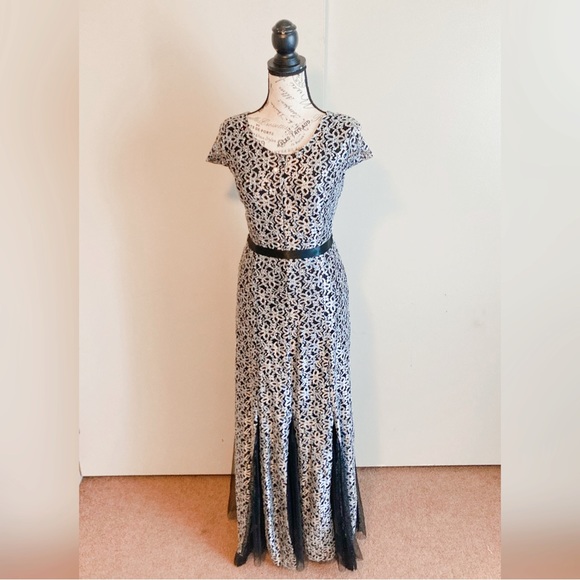 Black and Silver Candalite Dress - Picture 1 of 6